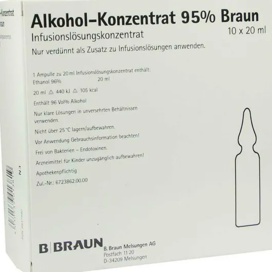 Alkohol 95% Infusionslösungskonzentrat