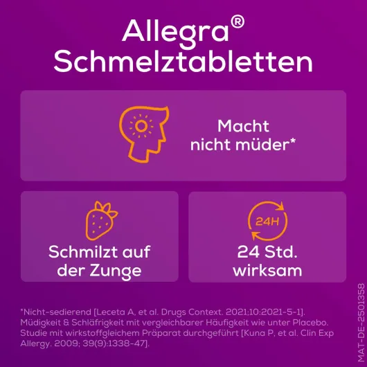 Allegra Allergietabletten Kinder 20 Schmelztabletten