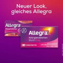 Allegra Allergietabletten 20 mg 2 x 20 Schmelztabletten
