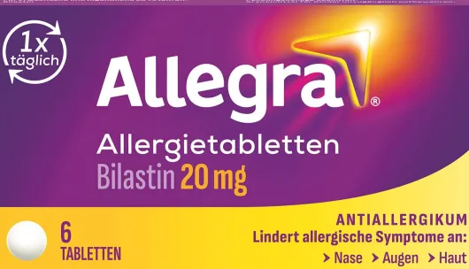 Allegra Allergietabletten 20 mg 6 Tabletten