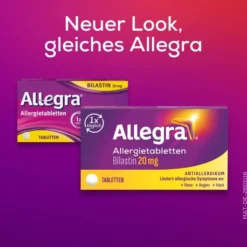 Allegra Allergietabletten 20 mg 2 x 50 Tabletten