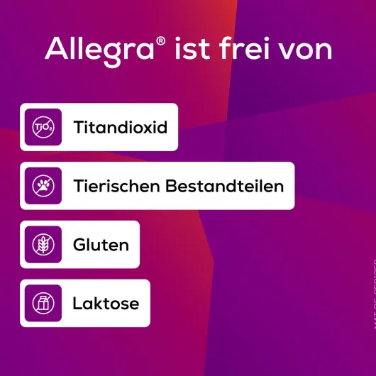 Allegra Allergietabletten 20 mg 2 x 50 Tabletten