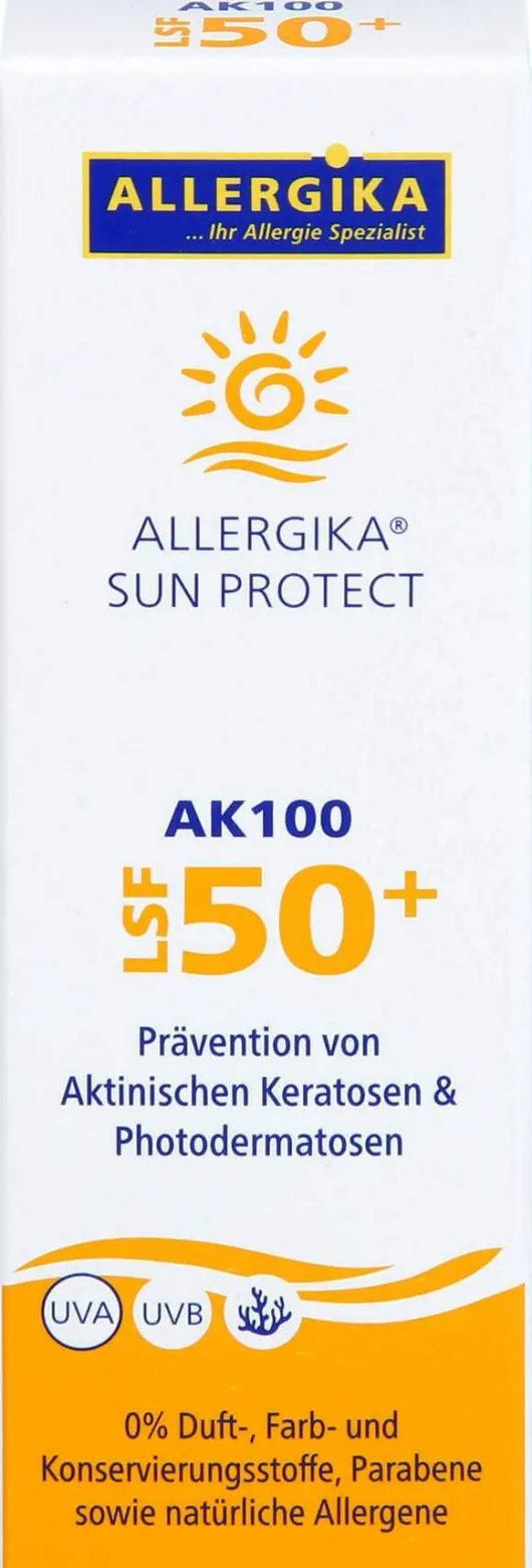 Allergika Sun Protect Ak100 Creme Lsf 50+ 50ml