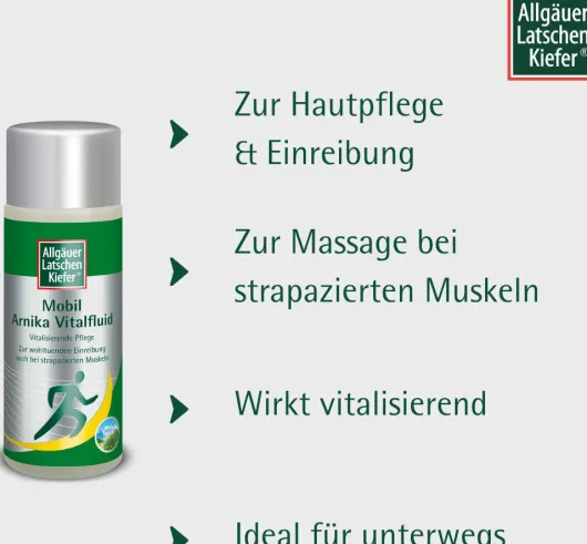 Allgäuer Latschenkiefer Arnika Vital Fluid 100 ml