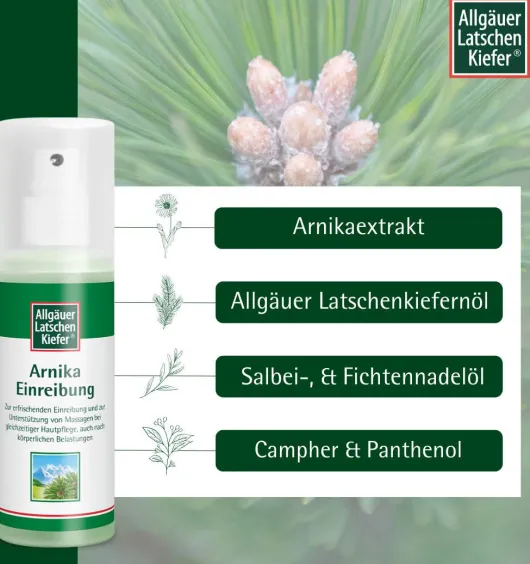 Allgäuer Latschenkiefer Arnika Einreibung