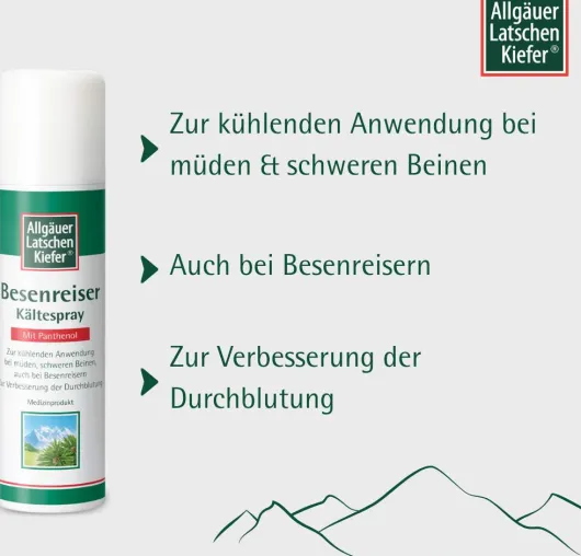 Allgäuer Latschenkiefer Besenreiser Kältespray 150 ml