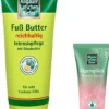 Allgäuer Latschenkiefer Fußbutter 100 ml + gratis Allgäuer Latschenkiefer Alpenglück Dusche 30 ml