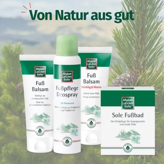 Allgäuer Latschenkiefer Fußpflege Deos 100 ml Spray