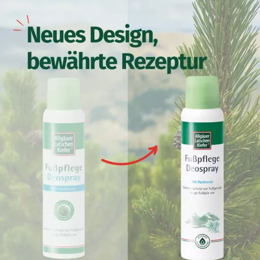 Allgäuer Latschenkiefer Fußpflege Deos 100 ml Spray