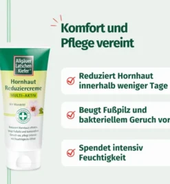Allgäuer Latschenkiefer Hornhaut Reduziercreme Multi Aktiv 100 ml Creme