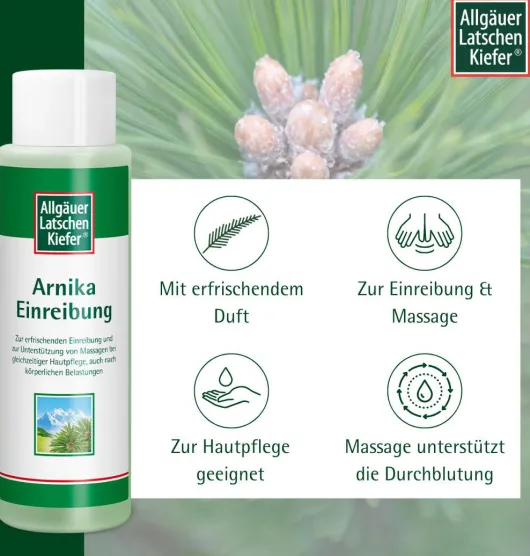 Allgäuer Latschenkiefer 250 ml Arnika Einreibung