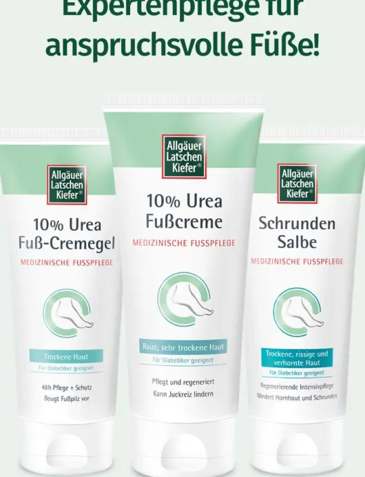 Allgäuer Latschenkiefer 10% Urea 100 ml Fußcreme