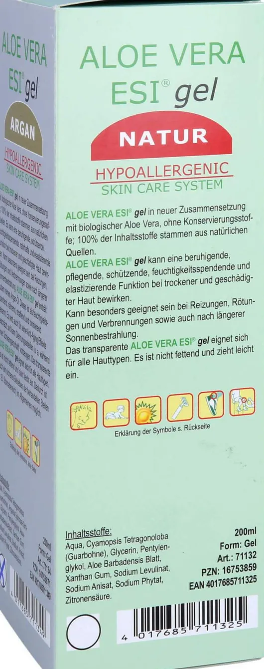 Aloe Vera Gel Natur Bio 200 ml