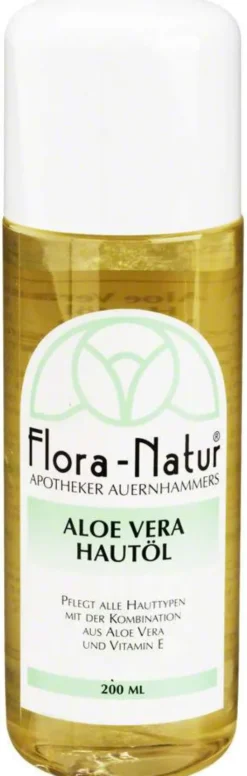 Aloe Vera Hautöl Flora Natur 200 ml Öl