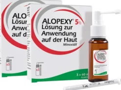 Alopexy 5% Lösung zur Anwendung auf der Haut 6 x 60 ml