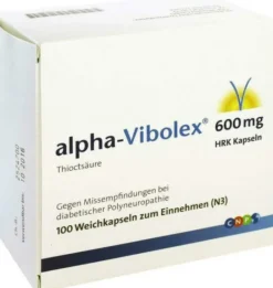 Alpha Vibolex 600 mg Hrk 100 Weichkapseln