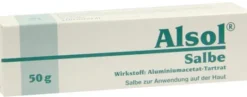 Alsol Salbe Wirkstoff Aluminiumcetat-Tartrat 50g