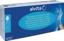 Alvita Nitril Unt.Handschuhe Unsteril Puderfrei S