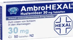 Ambrohexal Hustenlöser 30 mg 50 Tabletten