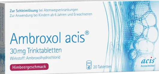 Ambroxol Acis 30 mg 20 Trinktabletten