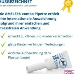 Amflee Combo 134 mg - 120,6 mg Spot-On Lösung Für Mittelgroße...