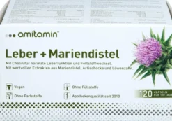 Amitamin Mariendistel + Leber 120 Kapseln
