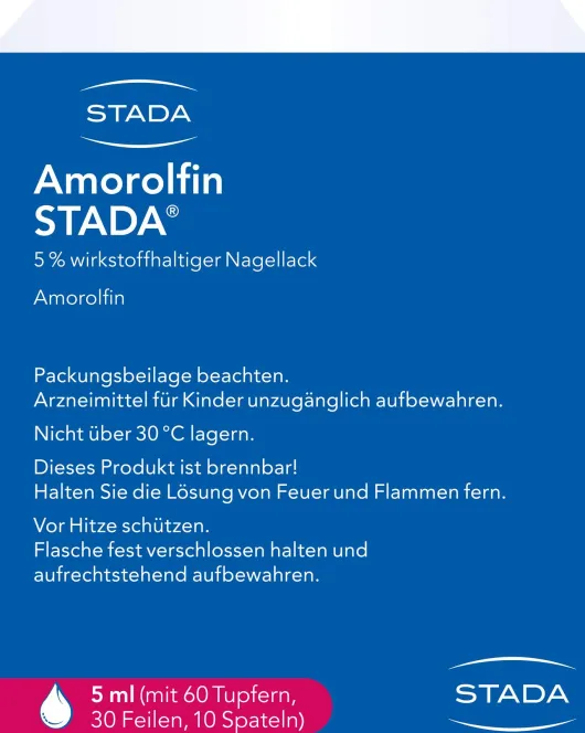 Amorolfin Stada 5% Wirkstoffhaltiger Nagellack 5 ml