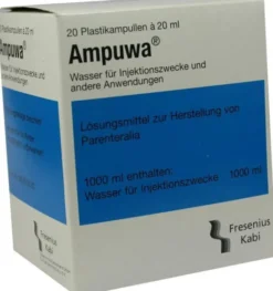 Ampuwa Plastikampullen Injektions-Infusionslösung 20x20 Ml...