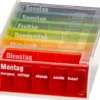 Anabox 7 Tage Medikamentendosierer Regenbogen 1 Stück