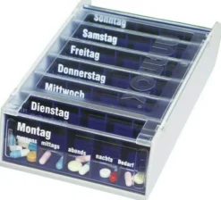 Anabox 7 Tage Wochendosierer Blau 1 Stück