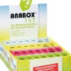 Anabox 1 X 7 Bunt Deckel Klar 1 Stück