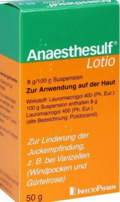 Anaesthesulf Lotio 50 G bei Nässenden Hauterkrankungen
