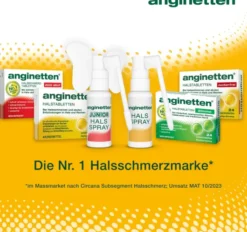 Anginetten Halsspray 2 in 1 Erwachsene 20 ml Spray