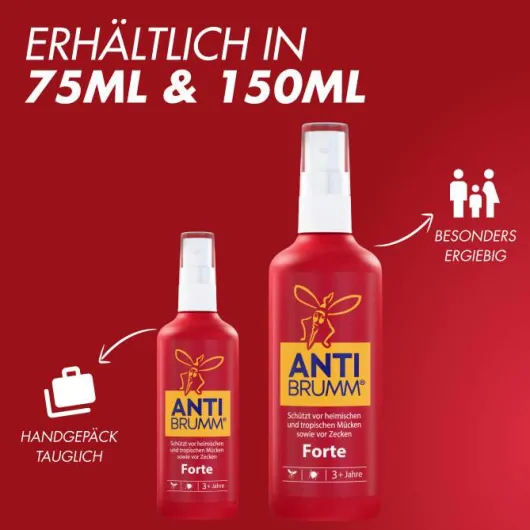 Anti Brumm Forte Pumpzerstäuber 3 x 75 ml