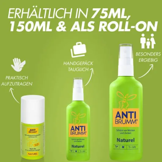 Anti Brumm Naturel Pumpzerstäuber 2 x 75 ml