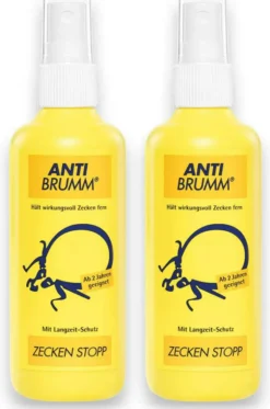 Anti Brumm Zecken Stopp Pumpzerstäuber 2 x 75 ml