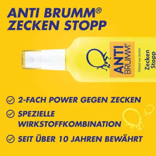 Anti Brumm Zecken Stopp Pumpzerstäuber 2 x 150 ml