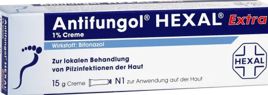 Antifungol Hexal Extra 1% 15 G Creme