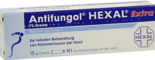 Antifungol Hexal Extra 1% 15 G Creme
