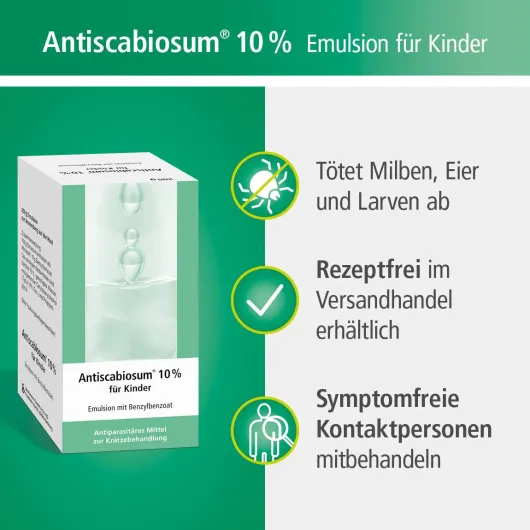 Antiscabiosum 10% Für Kinder Emulsion