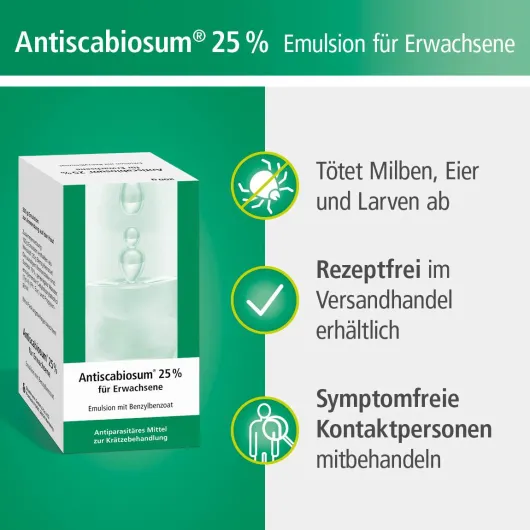 Antiscabiosum 10% Für Kinder Emulsion