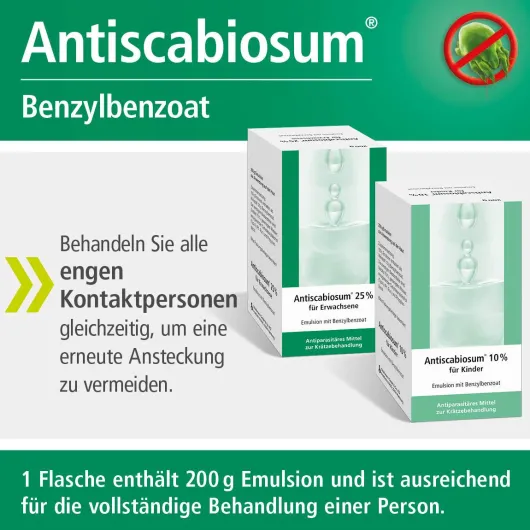 Antiscabiosum 25% 200 g Emulsion