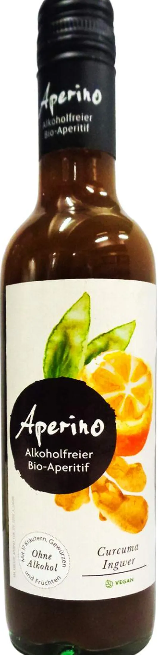 Aperino Bio-Aperitif Alk.Fr.Curcuma-Ingwer Salus 370 ml