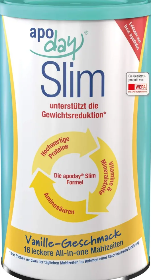 Apoday Vanilla Slim Dose 450 g Pulver