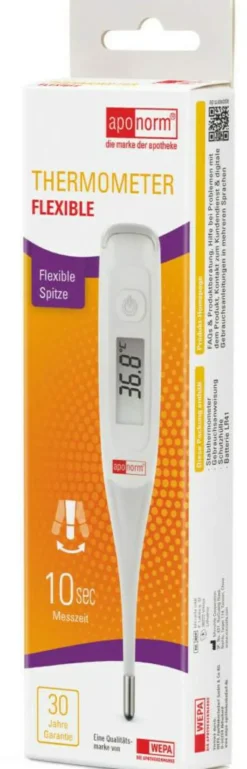 Aponorm Fieberthermometer Flexible Spitze 1 Stück