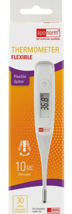 Aponorm Fieberthermometer Flexible Spitze 1 Stück