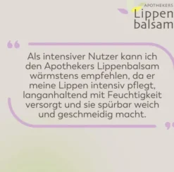 Apothekers Lippenbalsam 1 Dose