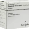 Aqua Ad Iniectabilia Plastik 20 X 10 ml Flüssigkeit