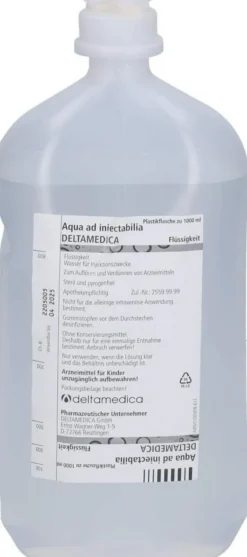 Aqua Ad Iniectabilia Plastik 10 X 1000 ml Flüssigkeit