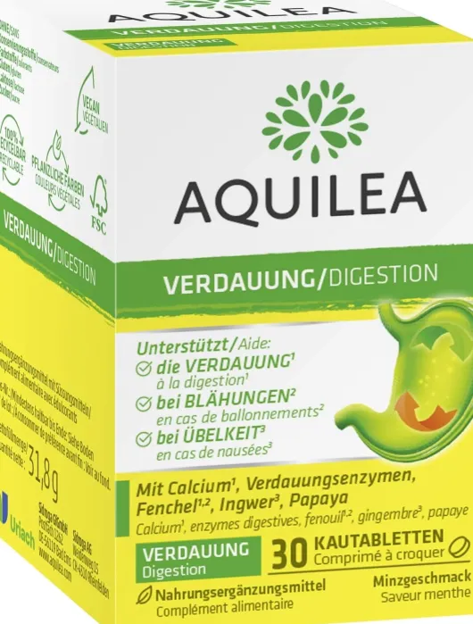 Aquilea Verdauung Kautabletten 30 Stück